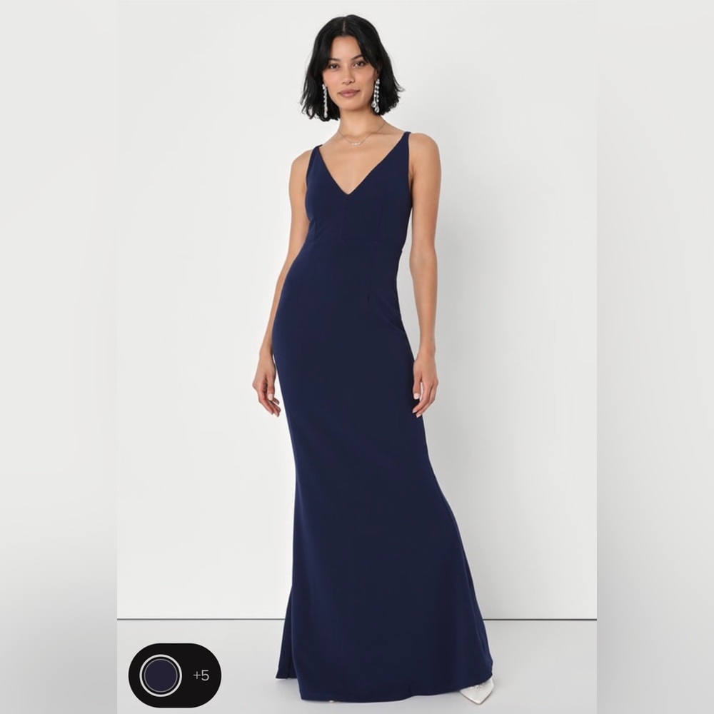 NEW with tags - Melora Navy Blue Sleeveless Maxi Dress - Lulus